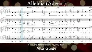 ALLELUIA (ADVENT) _ Alto Guide