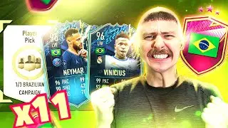 11x Brazil Campaign Player Picks decides my Fifa 22 Team..