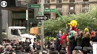 WEB EXTRA: Sesame Street in NYC