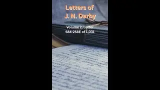 Letters of John Nelson Darby, Volume 2, Letter 584