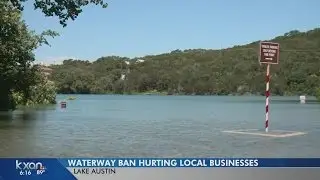 Austin lakes ban hurting businesses