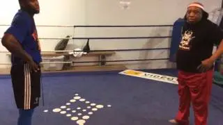 Adonis Stevenson stretching and strengthening Part 2