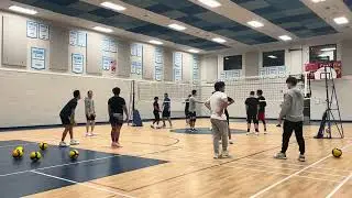 AAA Volleyball Club C+ Level Training at Beaubois College (January 16 2026) Part 4