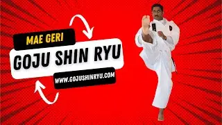 Mae geri is a Japanese term for a front kick in karate.