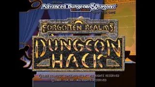 Dungeon Hack - Let's Play - 1993 DOS Long Play Easy Mode with 