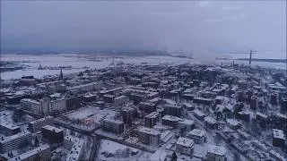Kotkansaarta ilmasta käsin 13 2 2018