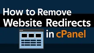 How to remove redirect from one website to another website in Cpanel 2025