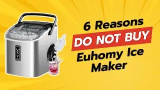 DON'T BUY Euhomy Ice Maker Before Watching THIS! ❄️🛑 (6 Reasons)