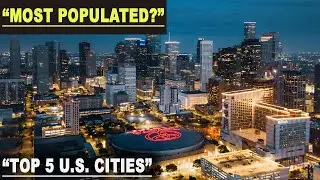 Top 5 Most Populated Cities in the USA (2025) l 5 Largest Cities in America by Population
