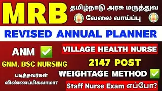 MRB Revised Annual Planner Released/ VHN 2147 posting when will it be posted?