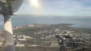 San Francisco International Airport with ATC - My First Class B Airspace Transition