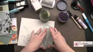Viva Decor Stamping Sympathy Card