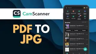 Как конвертировать PDF в JPG в Camscanner (простое руководство)
