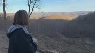 Landslide threatens mountaintop home in Sneedville
