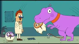 Maca E Roni Dublado: S1E4 Meu Amigo é um dinossauro 🦖 