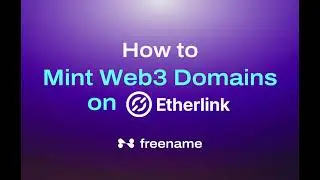 How to mint Web3 Domains on Ethelink