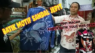 MENGENAL BATIK TULIS TRUSMI CIREBON || KREATIFITAS BATIK TULIS MAS OPAN || KARYA 1001