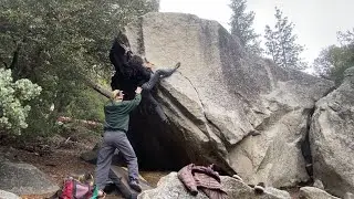 ament arete v4 | camp 4, yosemite 