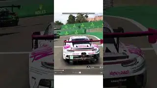 Saida dos  box em interlagos - Porsche LMGT3 Le Mans Ultimate