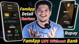 Famapp By Trio UPI & Card🔥 | Fam App Kaise Banaen - Fam Pay Per Bank Account Kaise Add Kare 💳