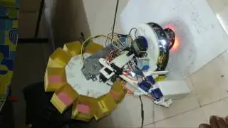 Autonomous pick and place Robot