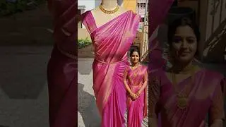Magenta💜watsap9003593183#shorts #shortvideo #trending #softsilk #saree #cod #viral #wedding#festival