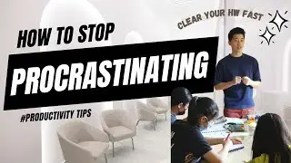 How to stop procrastinating (3 key tips!)
