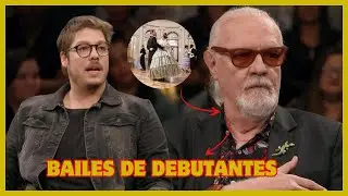 NEY LATORRACA CONTOU NO PROGRAMA DO PORCHAT SOBRE OS BAILES DE DEBUTANTES QUE FAZIA QUANDO JOVEM.
