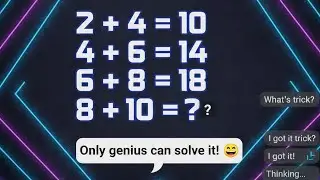 99% Will Fail! ❌ Only a Genius Can Solve This Math Puzzle!