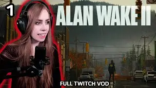 Alan Wake 2 - Let's Play longplay [PART 1]