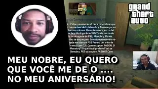 RECRIANDO GAMES faz um pedido irrecus&aacute;vel para FABIO JUNIOR