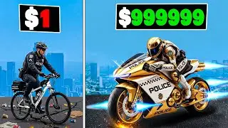 $1 to $1,000,000,000 POLICE BIKE in GTA 5