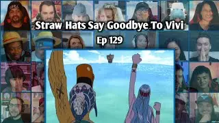 VIVI'S SPEECH REACTION MASHUP - ONE PIECE EPISODE 129