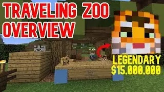 New Update Traveling To Zoo|Fakepixel skyblock 😱|#22