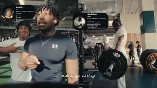 Mini gym vlog with my lil bro!