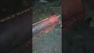 Big pulse jet engine  #loud #fire