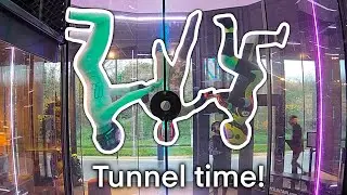 Tunnel time!! First time at Ice Mountain!