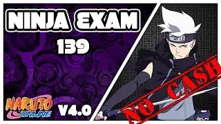 Naruto Online - Ninjapr&uuml;fung/Ninja Exam 139 - Nachtklinge [v4.0 - No Cash]