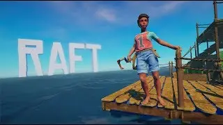 New Goat Herding / Farming Update! - Raft Gameplay Impressions