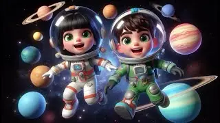 🚀 Звёздное путешествие к планетам &ndash; Детская песня ✨ Обучающая песня о планетах 🌍 Космическое прик...