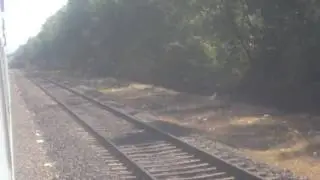 Indian Railways - 12431 TVC - NZM Rajdhani Exp Overtaking 10104 MAO- CSTM Mandovi Exp