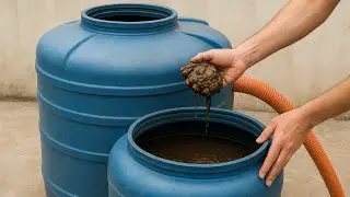 How to clean water tank without removing water - Repair & Inventions