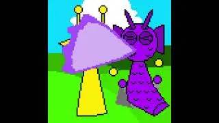 Simon Tickling Accidentally Durple Which Make Fire! #animation #funny #pixelart