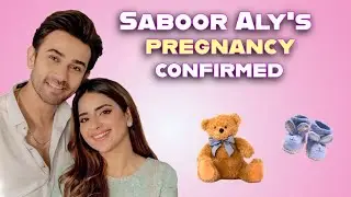 Ali Ansari confirms the Pregnancy news of Saboor Aly ☺️