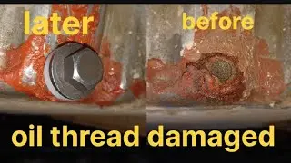 how to make new threads oil chamber