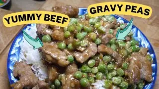 Green Peas Beef in Oyster Sauce (A True Chinese Working Class Meal)