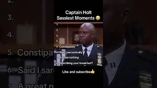 Sassiest moments of Holt in b99 #movie #funny #b99 #film #movieclips #shortsfeed #comedy