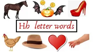 Words start with letter H | H letter words | Alphabet H words | 50 words that start with Alphabet H