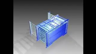SMAI - METAL-STORE - Magasin de stockage pour les t&ocirc;les (3D) - SHUTTLE MASTER