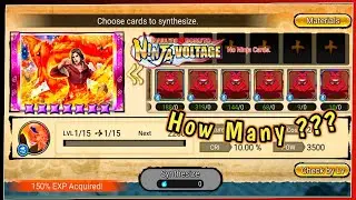 How Many Frog Cards to Max Out Jutsu (Level 15) - Naruto X Boruto Ninja Voltage